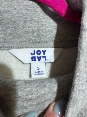 JoyLab LOVE mock neck sweatshirt thumbnail 3