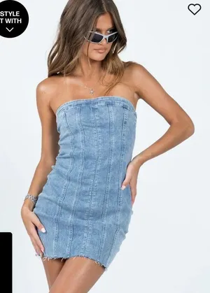 Princess Polly Jean Dress thumbnail 1