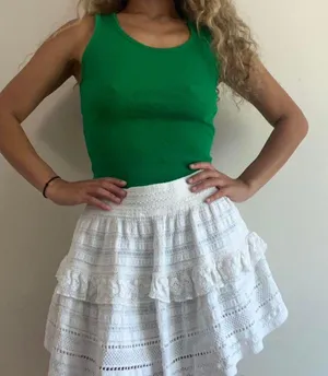 Citi Wear Green Rib Knit Tank Top thumbnail 2