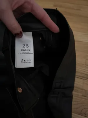 Mother The Undercover Leather Pants 28 thumbnail 7