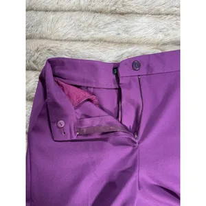 Nobody's Child Purple Womens Trousers Pants Sz 4 Wide Leg High Rise thumbnail 7
