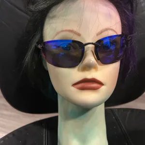 Stylish Black and Blue polarized Sunglasses unisex thumbnail 2