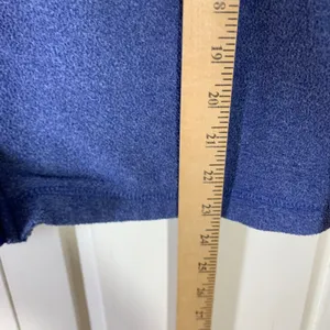 LL Bean Women L Blue Full Zip Fleecy Mock Neck 247230 Pocket Gorpcore READ thumbnail 6