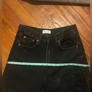 Zara Women's Black Straight/wide leg jeans thumbnail 9