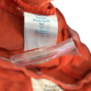 Marine Layer Wide Leg Bridget Crop Orange Denim Pants Size 4 NWOT Womens thumbnail 6