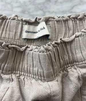 Abercrombie & fitch linen shorts thumbnail 3