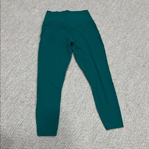 Women's Abercrombie & Fitch YPB studioFLEX Teal High-Waisted Leggings thumbnail 6