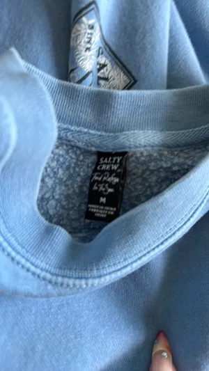 Salty Crew Crewneck Blue thumbnail 4