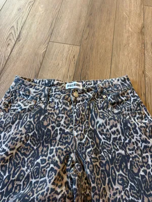 Disclosure cheetah print denim pants Multiple Size 29 thumbnail 2