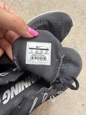 Nike Flex 2017 RN Running Shoes Black White Women’s Size 7 Athletic Sneakers thumbnail 10