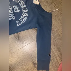 Victoria’s Secret OLD PINK Early 2000’s University of PINK MINI Sweatshirt Dress thumbnail 6