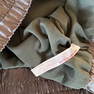NWOT Free people movement X FP Luxe Satin Bomber Jacket Olive Green Small thumbnail 8