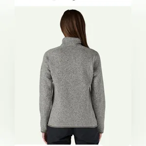 PATAGONIA Women's Better Sweater® 1/4-Zip Fleece Gray Fleece Pullover like new ✨ thumbnail 2