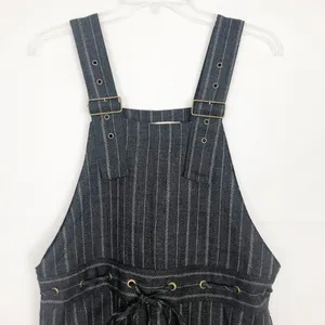 Black Pine Overalls Womens Small Cotton Dark Boho Barn Lumberjack Country Grunge thumbnail 4