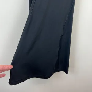 Aerie Offline Real Me Super Flare Crossover Hi-Rise Leggings Womens‎ Small Black thumbnail 7