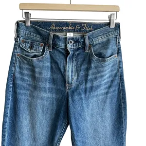 Abercrombie & fitch jeans Sz 28 Long High Rise Bootcut thumbnail 6