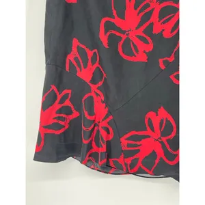Vtg Realities 100% Silk Asymmetrical Skirt Size 14‎ Y2K Whimsigoth Witchy thumbnail 3