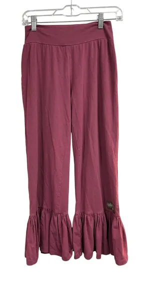 Matilda Jane Dacia Big Ruffle Pants Mauve/Plum Small thumbnail 1
