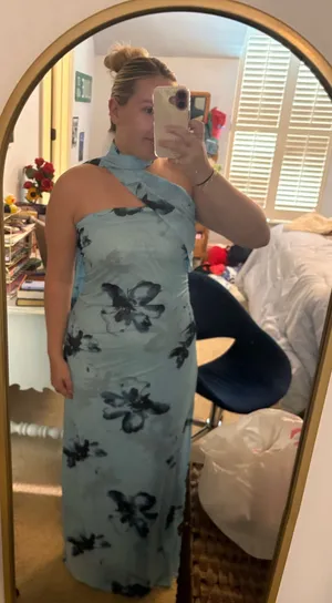Long dress Blue Size L thumbnail 1