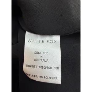 White Fox This Is Me Long Sleeve Embellished Mini Dress Size XS NWT thumbnail 8