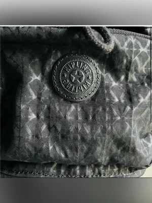 Kipling City Mini Backpack Pattern Black with Monkey thumbnail 2