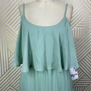 Show‎ Me Your Mumu Caitlin Maxi Dress Dusty Mint thumbnail 4