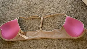 PINK - Victoria's Secret Nude Front Clasp Wear Everywhere Push-Up Bra thumbnail 2