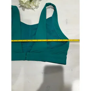Fabletics Sports Bra‎ Medium Impact Teal Green Activewear Workout Top thumbnail 5