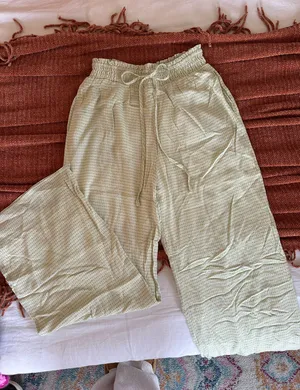Wide Leg Pants Green thumbnail 1