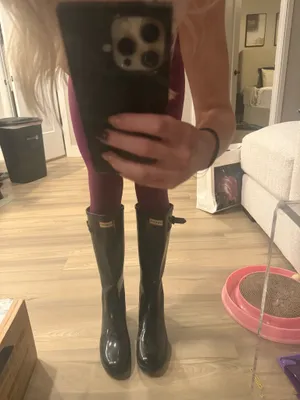 Black Hunter Tall Boots thumbnail 2