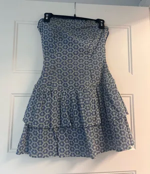 Francesca's Embroidered Dress Mini thumbnail 1