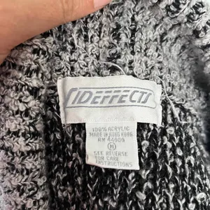 Vtg Y2K Side Effects Marled Cardigan Womens Sweater Sz M Chunky Knit Grandpa thumbnail 9