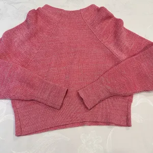 Free People Size-XS/T Women's Too Good Pink Pullover Knit‎ Sweater thumbnail 2
