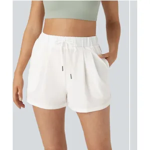 Halara High Rise Elastic‎ Waistband Drawstring Ruched Side Pocket Size Medium thumbnail 2