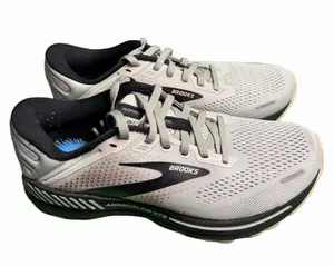 Brooks Women’s Adrenaline GTS 22 Grey Rose Black Shoe Size 8.5 #B1296A thumbnail 1