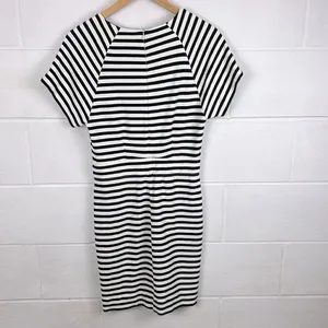 Madewell striped upstage dress thumbnail 4