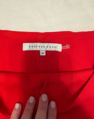 Endless Rose Red Skirt Mini thumbnail 5