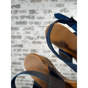Ugg | women blue wedge sandals heels thumbnail 7