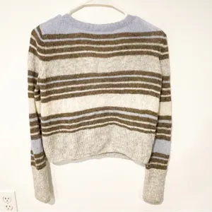 Free‎ People Women's Size XS Cropped Alpaca Wool Cardigan Sweater thumbnail 5