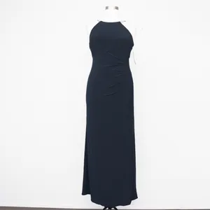 Betsy‎ & Adam. Jayleen High Neck Jeweled Back Gown. thumbnail 3