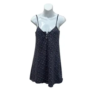 Brandy Melville Blue Floral Mini Dress one size thumbnail 2