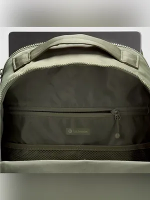 Lululemon NWT New Crew Backpack 22L Water Repellent Green thumbnail 6