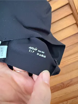 Aerie wireless real free bra in black size small thumbnail 3