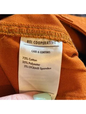 REI Co-op Trailsmith Hiking Outdoor Athletic Shorts women's size 16 orange thumbnail 9