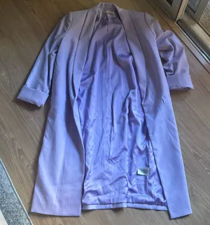 Alice & Olivia Purple Long Coat thumbnail 1