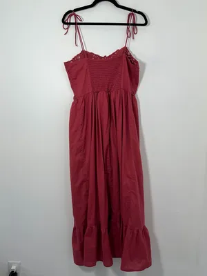 Universal Threads Target Women’s Pink Lace Cami Midi A-Line Dress Size Medium thumbnail 4