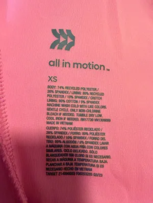 All in motion Pink Athletic Jumpsuit thumbnail 4