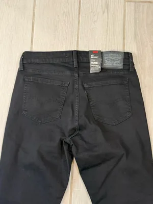 Levi's Black High-Rise Skinny Jeans for Women thumbnail 8