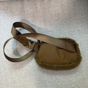 Lululemon Everywhere Fleece Belt‎ Bag Fanny Pack in Burnt Caramel thumbnail 7