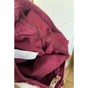 Hollister Burgundy Skinny Jeans Womens 0 24 Mid Rise Stretch‎ Cotton Denim Pants thumbnail 5